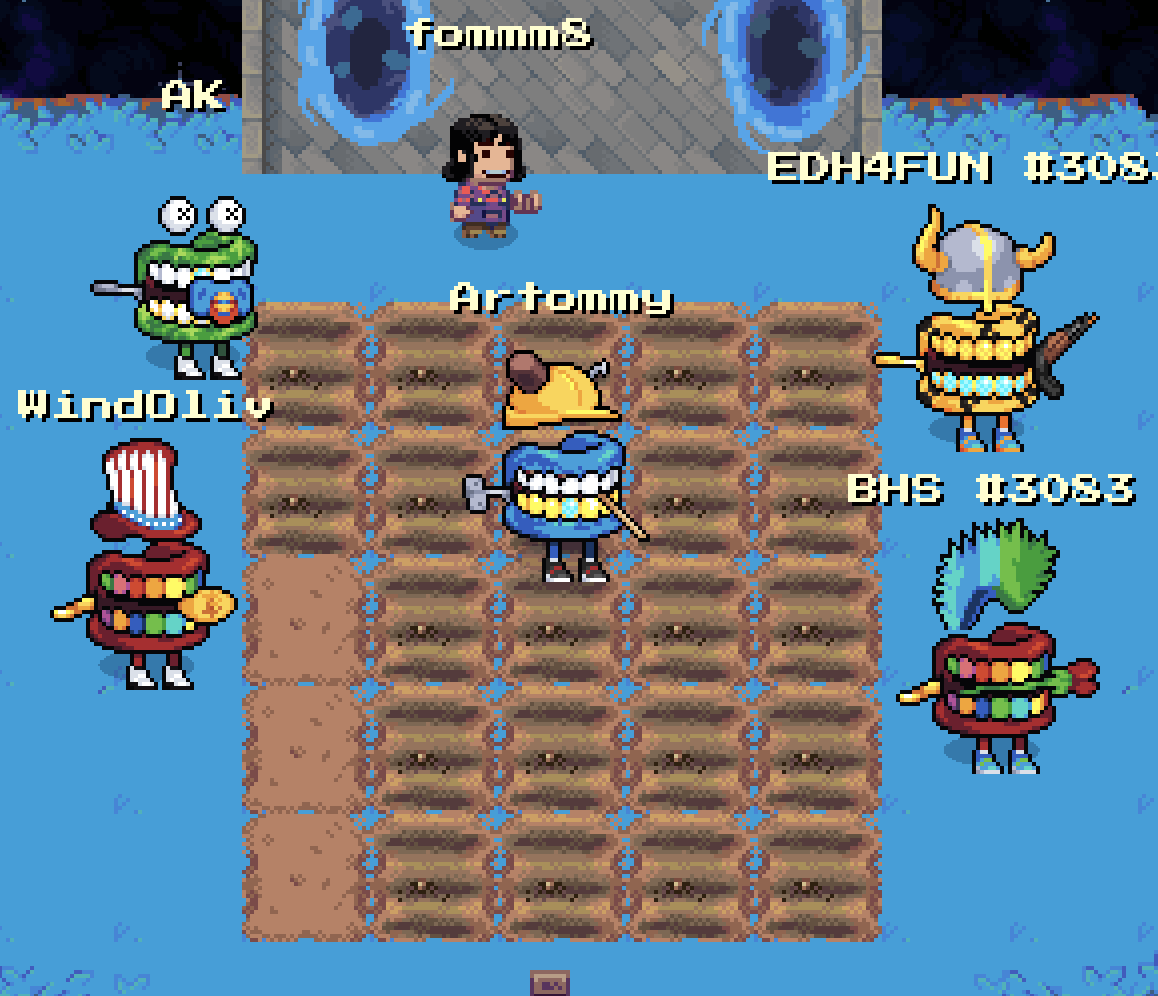 Time for an OG <a href="/pixels_online/">Pixels</a> party!

Who brings out the BarNBQ?