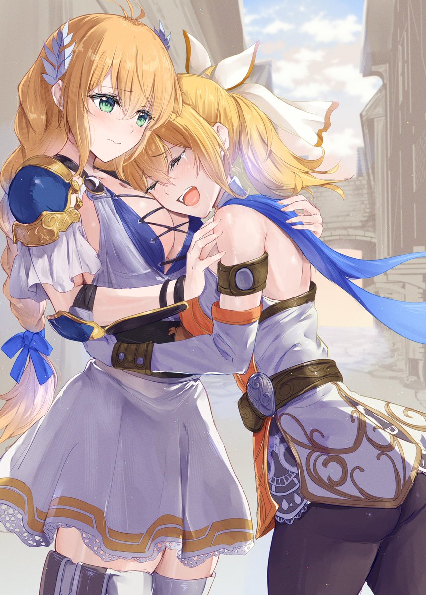 This request draw by @commushows great yuri illustration