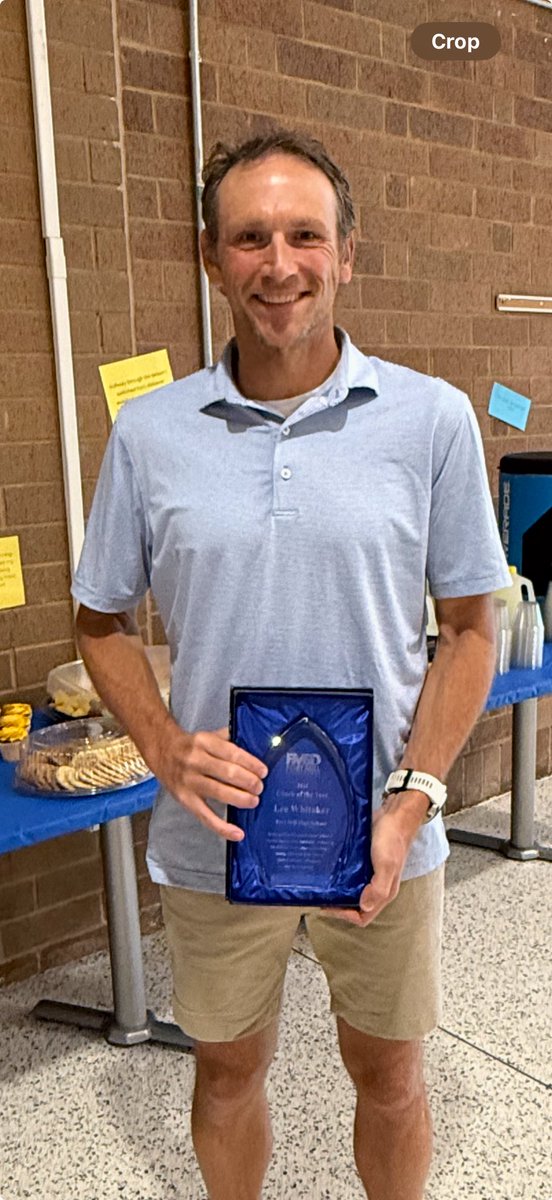 Congratulations to Coach Whitaker, the Fort Mill High School Coach of the Year! State Championships in Girls XC, Boys XC and Girls Track! What an awesome year! #WeAreFortMill