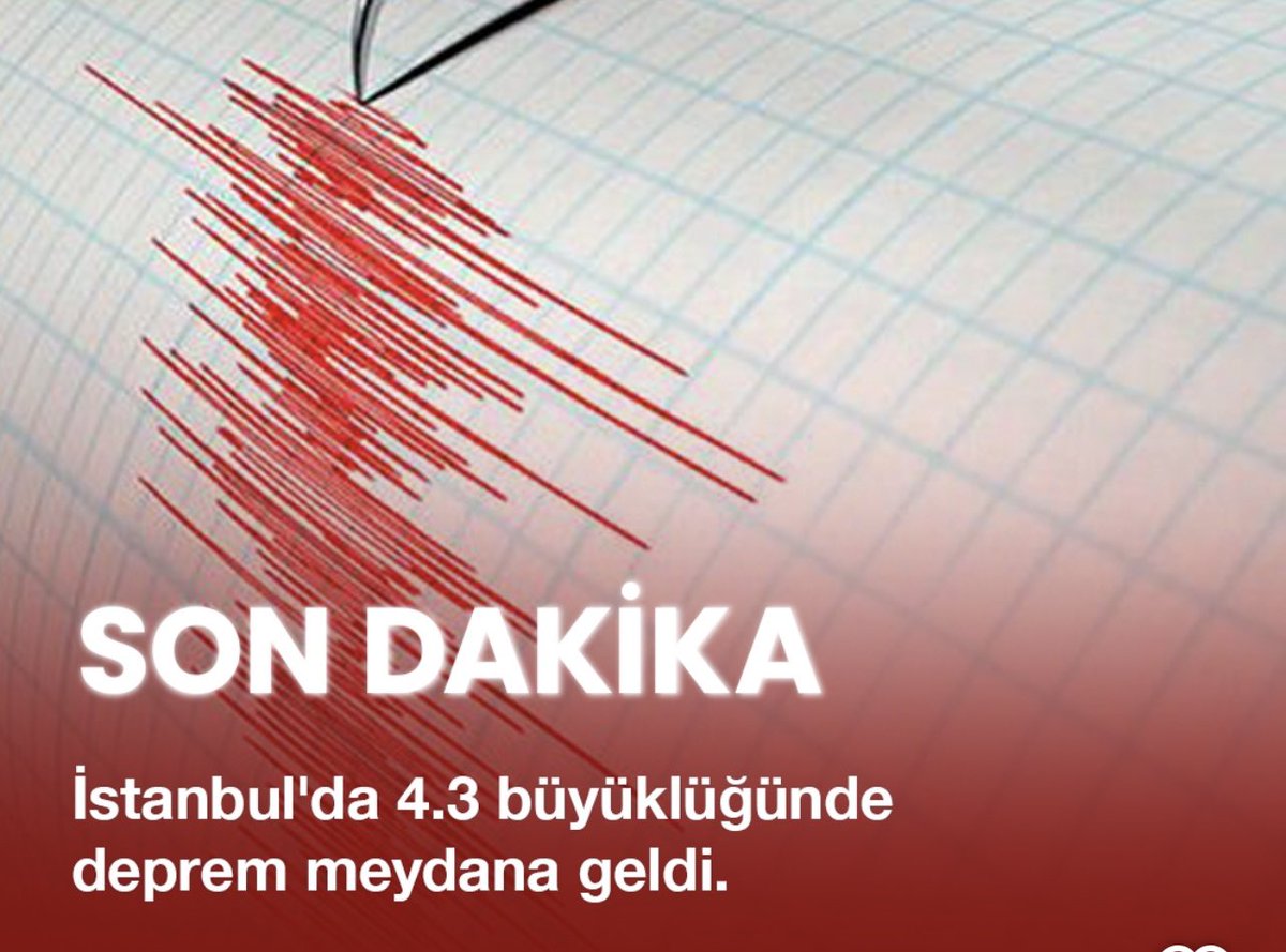 NSevdalilari's tweet photo. Son dakika #istanbul _#deprem https://t.co/cPBzw82BtA