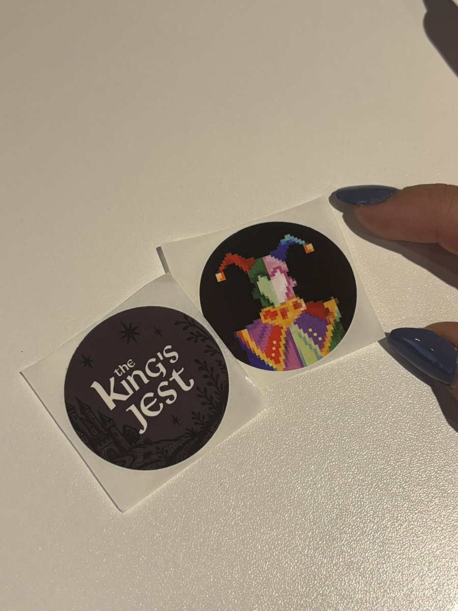 kingsjestgame's tweet image. New stickers!! Big things are coming soon 👀 #indiedev #indiegames #IndieGameDev #dev