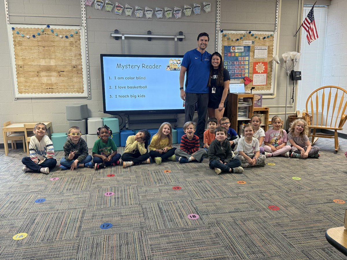 Saved the best for last!! Thanks <a href="/WKHSWolves/">WKHSWolves</a> for letting <a href="/baydog24/">Blake Balogh</a> come be our last mystery reader in kindergarten!! 📕 😊#itsworthit <a href="/LibertyLeopard/">Liberty Leopards</a> <a href="/wcsdistrict/">Worthington Schools</a>