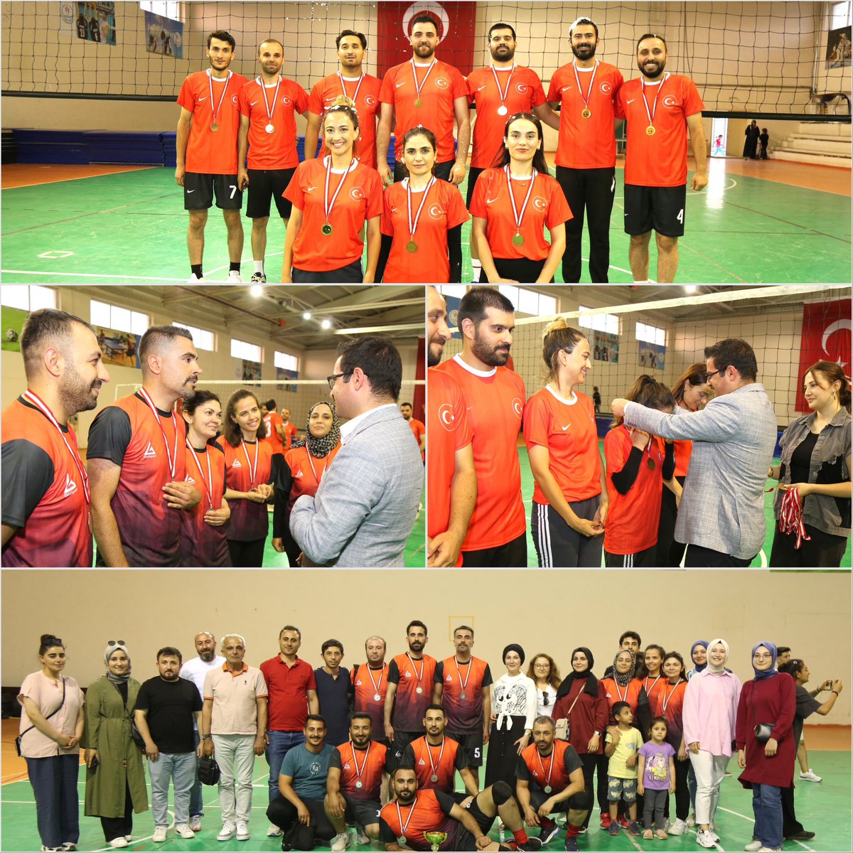 Harran Kaymakamlığı (@harrankaymakam) on Twitter photo Kaymakamımız <a href="/HarunResitHan/">Harun Reşit HAN</a>, Harran İlçe Milli Eğitim Müdürlüğümüz tarafından düzenlenen Öğretmenler Arası Voleybol Turnuvası final maçına katılarak turnuva sonunda şampiyon olan takıma ve ikinci olan takıma ödüllerini takdim edip, turnuvaya katılan öğretmenlerimizi tebrik etti. Kaymakamımız <a href="/HarunResitHan/">Harun Reşit HAN</a>, Harran İlçe Milli Eğitim Müdürlüğümüz tarafından düzenlenen Öğretmenler Arası Voleybol Turnuvası final maçına katılarak turnuva sonunda şampiyon olan takıma ve ikinci olan takıma ödüllerini takdim edip, turnuvaya katılan öğretmenlerimizi tebrik etti.