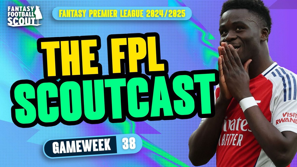 Fantasy Football Scout (@ffscout) on Twitter photo 💥 FPL SCOUTCAST GW38
🎙️ <a href="/FplMode/">Andy (FPLMode)</a>, <a href="/Hibbo_FPL/">Hibbo #FPL 🇮🇪</a>, <a href="/TheFPLNacho/">FPL Nacho</a>
Team reveals, transfer plans and captaincy!!
LIVE NOW 🚨youtube.com/live/_nZ3QJgEt… 💥 FPL SCOUTCAST GW38
🎙️ <a href="/FplMode/">Andy (FPLMode)</a>, <a href="/Hibbo_FPL/">Hibbo #FPL 🇮🇪</a>, <a href="/TheFPLNacho/">FPL Nacho</a>
Team reveals, transfer plans and captaincy!!
LIVE NOW 🚨youtube.com/live/_nZ3QJgEt…