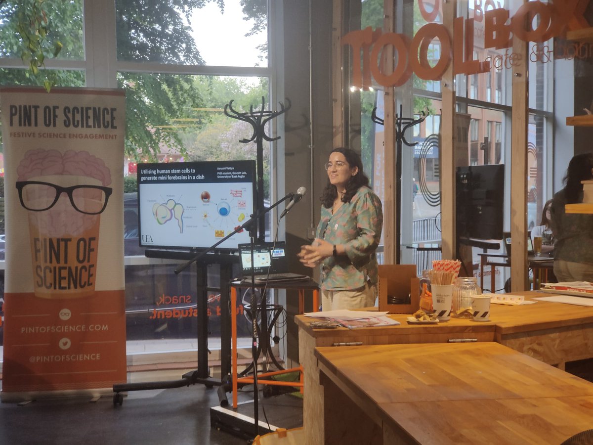 Did you know Einstein has links to the invention of the paper towel? Or that the earth is closest to the sun in January 🌍 These are just some of the cool things I learnt tonight at <a href="/pintofscience/">Pint of Science UK</a>🍺

Join us for our final events tomorrow ⤵️
pintofscience.co.uk/events/norwich

#pint25