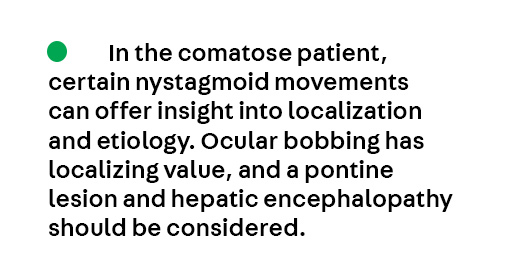 Key Point 5 from the article Nystagmus and Saccadic Intrusions by Dr. Daniel Gold, from the April #Neuroophthalmology issue, which is available to subscribers at hubs.la/Q03kdQF90
#Neurology #NeuroTwitter #MedEd