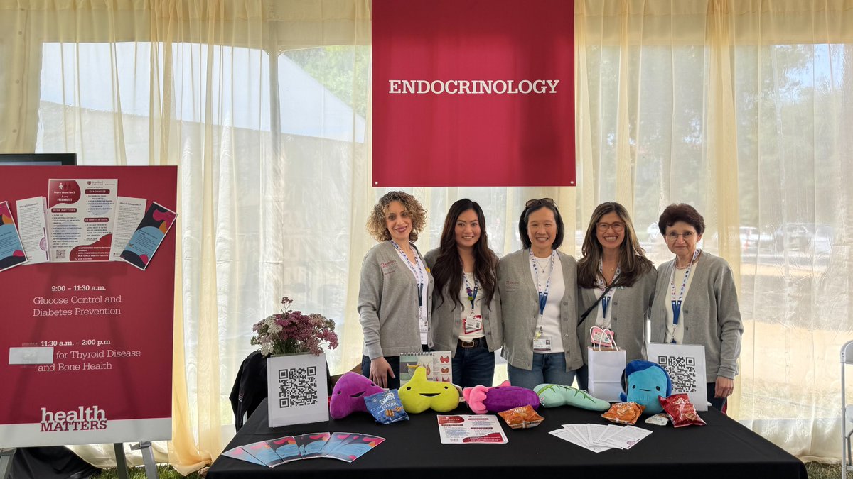 Stanford Endocrinology (@stanfordendo) on Twitter photo Proud to have our Endocrinology team at this year’s Health Matters event! A big thank you to Drs. Basina, Kim, Motlaghzadeh, Seav & Wu for connecting with the community and representing us so well. #HealthMatters #StanfordMedicine Proud to have our Endocrinology team at this year’s Health Matters event! A big thank you to Drs. Basina, Kim, Motlaghzadeh, Seav & Wu for connecting with the community and representing us so well. #HealthMatters #StanfordMedicine