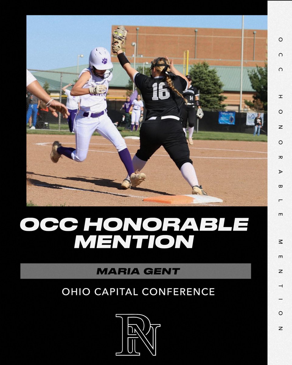 Pickerington North Softball (@picknorthsb) on Twitter photo Congratulations to <a href="/mariah_gent/">Mariah Gent 25’</a> on earning OCC Scholar Athlete award.
Congratulations to Maria Gent on earning OCC Honorable Mention. Congratulations to <a href="/mariah_gent/">Mariah Gent 25’</a> on earning OCC Scholar Athlete award.
Congratulations to Maria Gent on earning OCC Honorable Mention.
