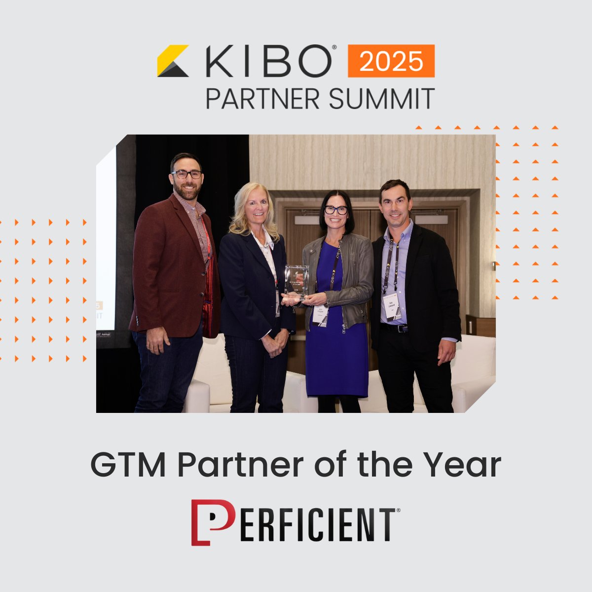 Kibo (@kibocommerce) on Twitter photo Huge congratulations to <a href="/Perficient/">Perficient</a>, named our GTM Partner of the Year at this year's KIBO Partner Summit! ๐ We're so grateful for their ongoing commitment and partnership. Stay tuned โ we'll be announcing our other incredible award winners soon!
#KIBOPartner Huge congratulations to <a href="/Perficient/">Perficient</a>, named our GTM Partner of the Year at this year's KIBO Partner Summit! ๐ We're so grateful for their ongoing commitment and partnership. Stay tuned โ we'll be announcing our other incredible award winners soon!
#KIBOPartner