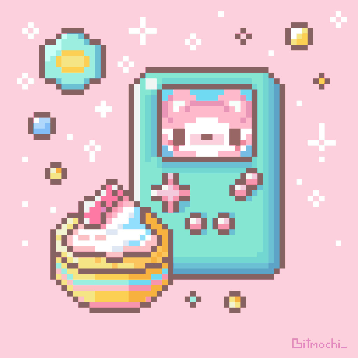 bitmochi_'s tweet photo. 💗✨💗✨💗✨💗

#PixelArt #KawaiiArt #Precure #ChibiArt #CuteArt #MagicalGirl #ArteKawaii #PrettyCure #CureDream #NFTs #NFTCommunity #NFTSales #digitalart #pixelartist https://t.co/RLEaTzQkkJ