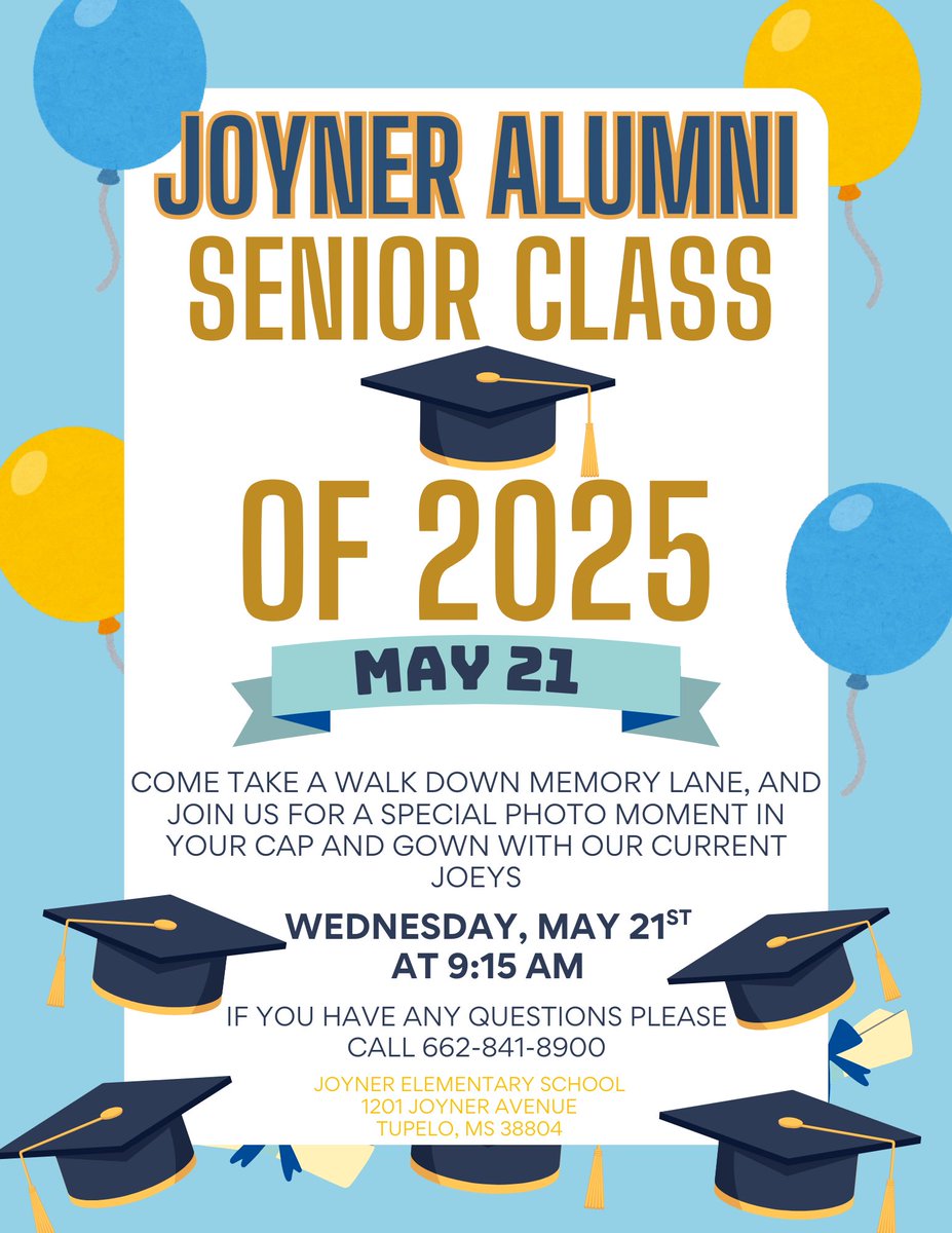 Tomorrow <a href="/joynerTPSD/">Joyner Elementary</a>
