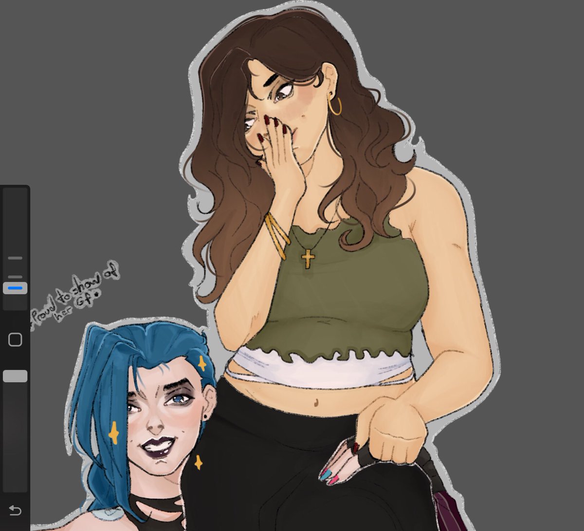 jinxwifefr's tweet photo. To my mutuals who also have Arcane oc’s/selfinserts drop them in the comments so I can sketch them with me :) 
#yume #interactivetweet #arcane #arcaneoc #yumtwt https://t.co/eNpaE4tIOv