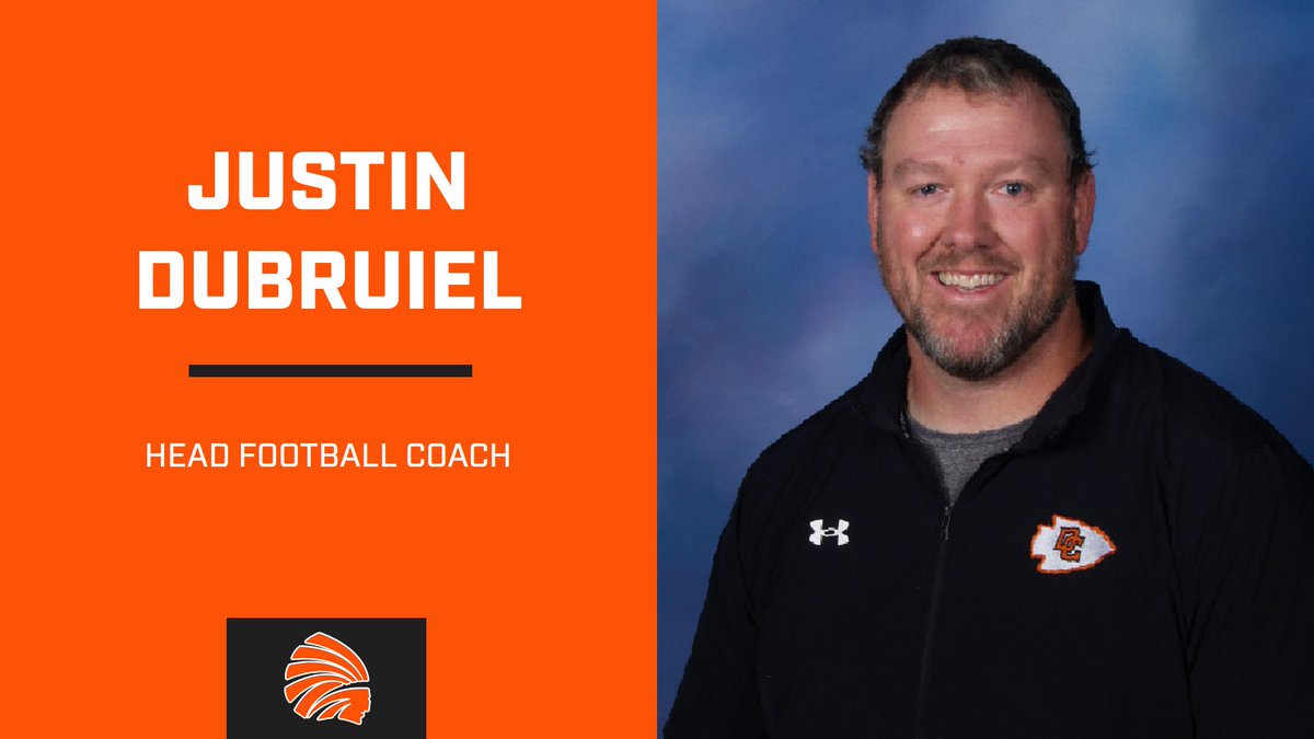 Please join us in congratulating Justin Dubruiel on his promotion to Head Football Coach at Dyer County High School! 

Coach Dubruiel has served as Defensive Coordination since 2018.

The next chapter of Choctaw Football starts now! 
#TRIBE4LIFE