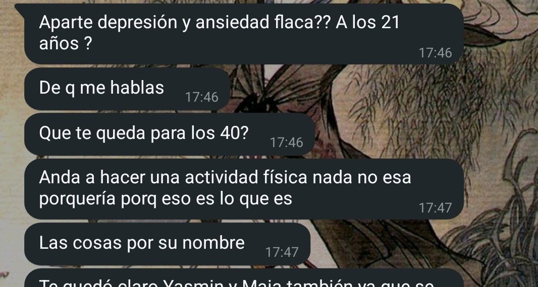 tedemagnolia's tweet photo. yo abriendome y contándole como me siento a  mi mamá, su respuesta:😍😍😍😍😍😍 https://t.co/dv8Pi6Zj5m