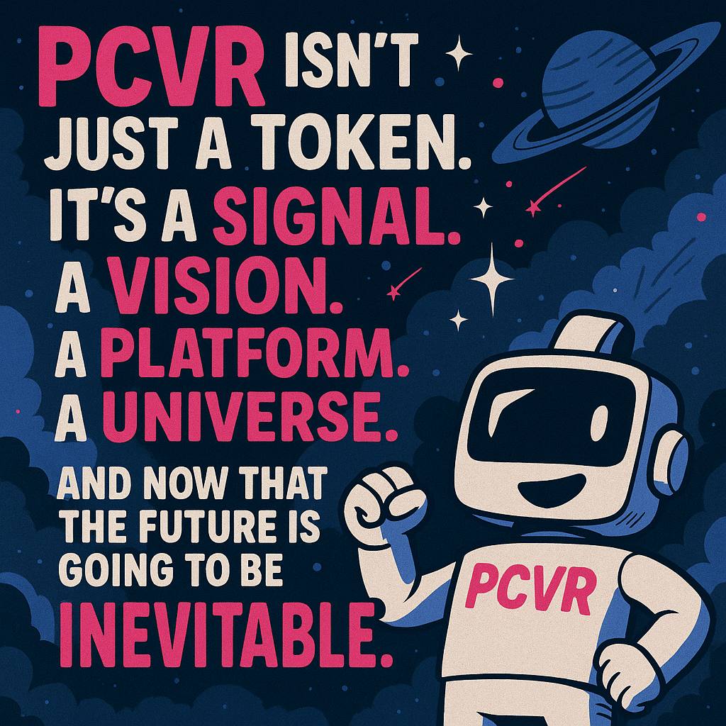 Caeserbits's tweet photo. @henokcrypto 100%, Take $PCVR as am Example!
innovative VR game by @PCVR2024! It blends traditional gaming with cutting-edge VR technology, offers Bitcoin earnings, and fosters a vibrant community. Perfect for focus on tech trends and social interaction
Welcome to #PCVRVERSE🔥🔥 https://t.co/80486t5Quc