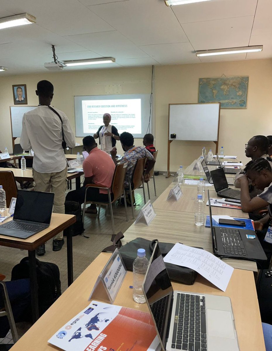 EGAPTweets's tweet photo. Le Hub régional de l'Afrique de l'Ouest de l'EGAP a lancé un atelier de 5 jours appelé #LearningDays au @cerapabidjan ! Des chercheurs et des évaluateurs venus de toute l'Afrique vont discuter cette semaine de l'évaluation d'impact. https://t.co/nmwN8yevXq