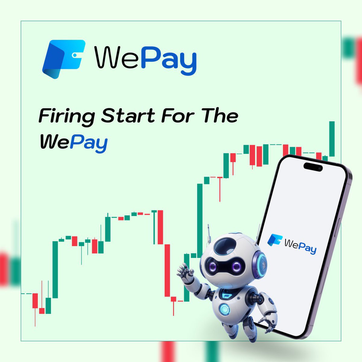 WePayy's tweet photo. 📈 WePay just lit the charts on fire!

Smarter. Faster. Safer. And now… pumping harder.
Don’t miss the momentum — get your $WEPAY now! 🚀 https://t.co/kEuJr97tXW
