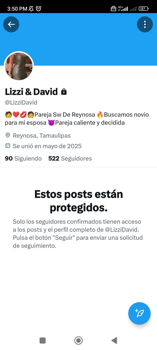 AnyaSorum's tweet photo. Tenemos una teoría acerca de esta cuenta.
Que es un señor que se metió a un Canal de Telegram, está robando fotos y videos para lucrar con ello.
Obviamente no son pareja real, y están buscando estafar a quien se deje, ojo... https://t.co/vrTGAzOyd0