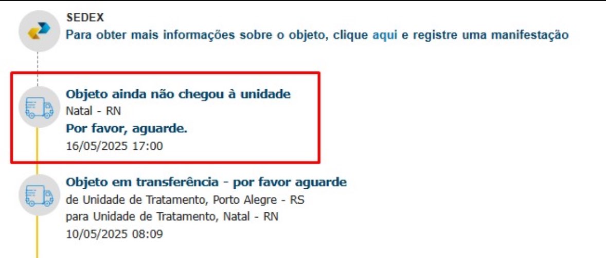 _lucascortez's tweet photo. @correiosBR cadê minha encomenda??
Objeto ainda não chegou à unidade???? https://t.co/Nu9WomakUt