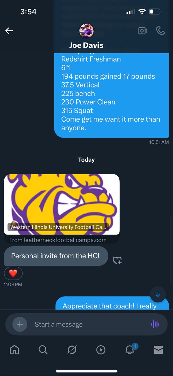 Again I appreciate it coach!!
All I need is a PWO to prove myself!
Good GPA as well!!