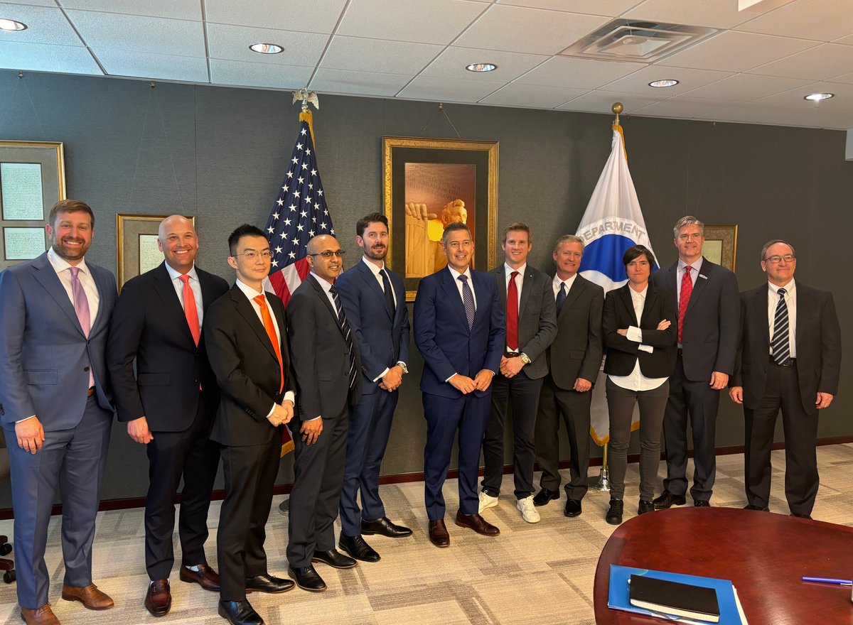Waabi (@waabi_ai) on Twitter photo Our CEO and founder <a href="/RaquelUrtasun/">Raquel Urtasun</a> joined Secretary of Transportation <a href="/SeanDuffyWI/">Sean Duffy</a> and other industry leaders in autonomy to discuss how the <a href="/USDOT/">U.S. Department of Transportation</a> can support AV innovation, enhance safe deployment, and strengthen the US transportation ecosystem. Our CEO and founder <a href="/RaquelUrtasun/">Raquel Urtasun</a> joined Secretary of Transportation <a href="/SeanDuffyWI/">Sean Duffy</a> and other industry leaders in autonomy to discuss how the <a href="/USDOT/">U.S. Department of Transportation</a> can support AV innovation, enhance safe deployment, and strengthen the US transportation ecosystem.