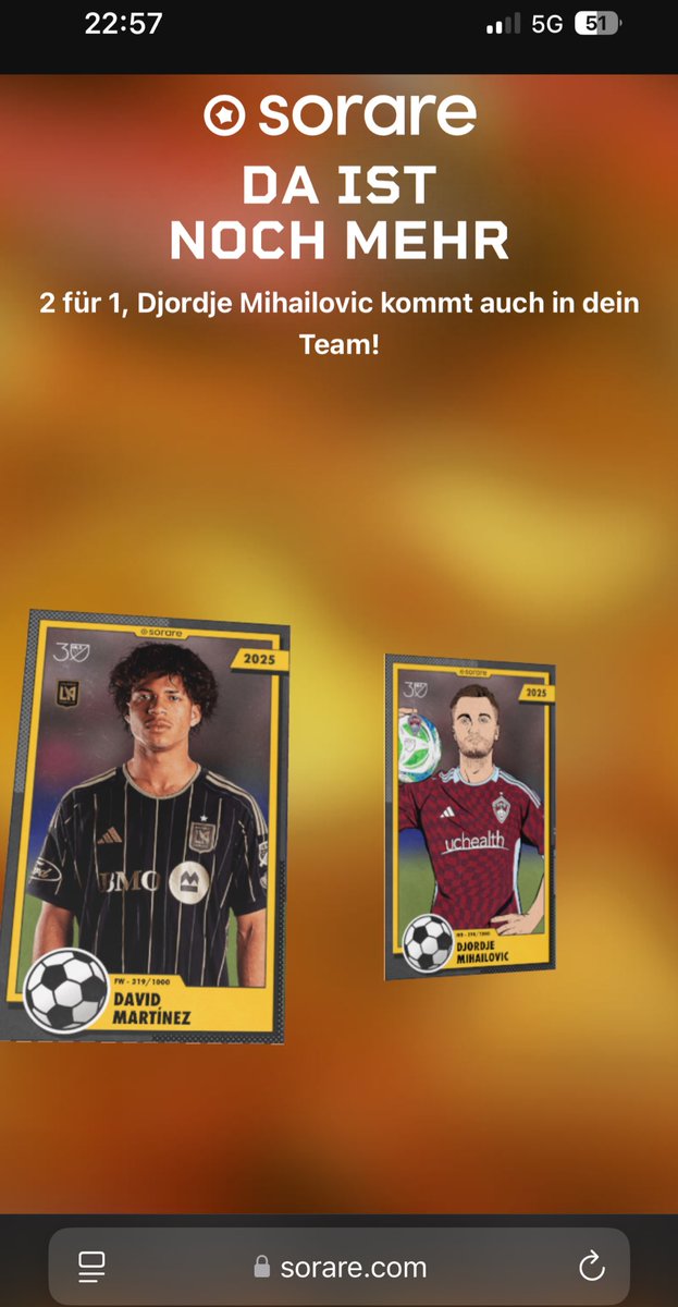 No.2 🥶 <a href="/Sorare/">Sorare</a>