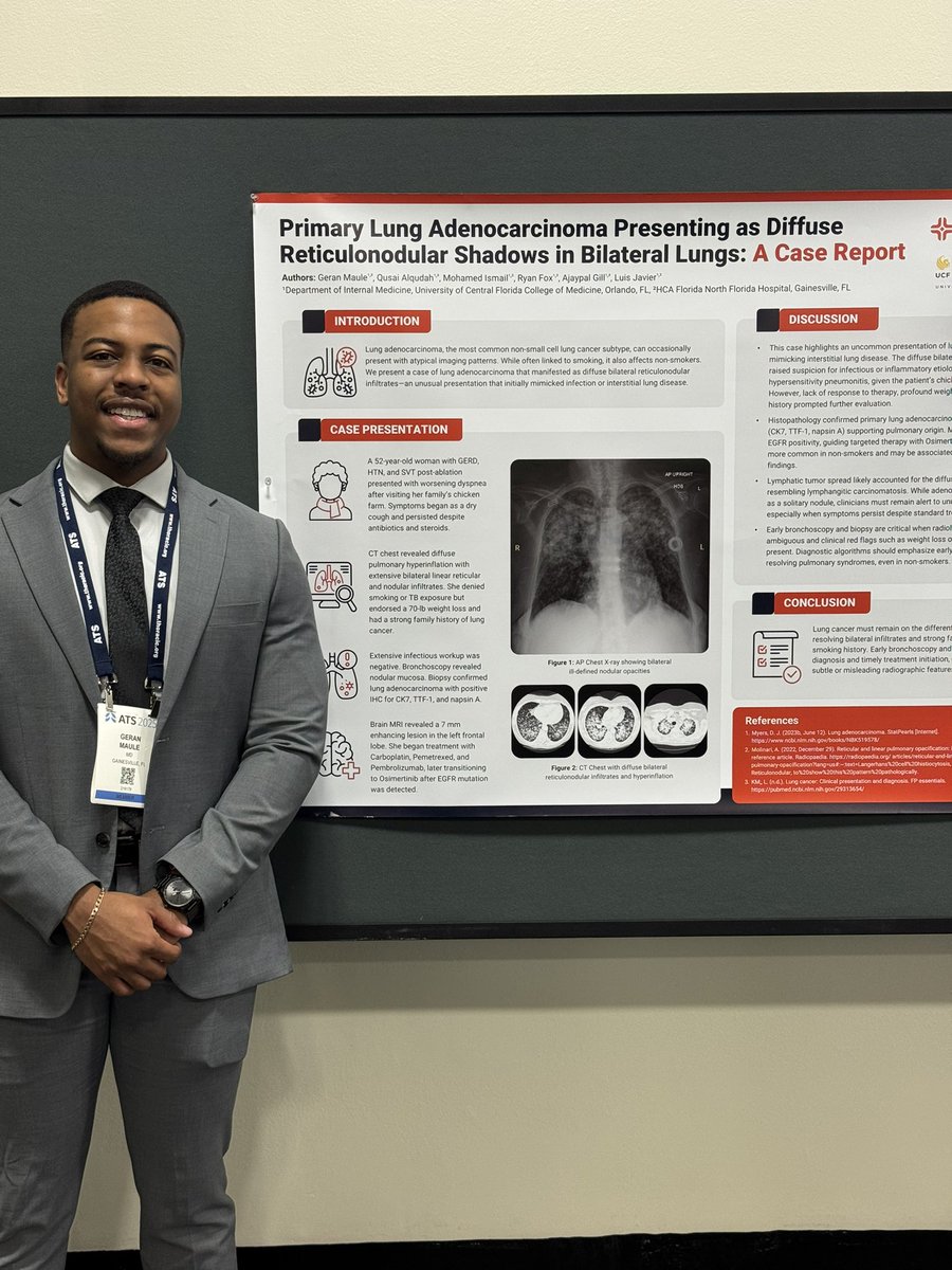 geranmaule's tweet image. What a week at #ATS2025!
Grateful for the connections, mentors, and memories. Already looking forward to next year!

#PulmCCM #MedTwitter