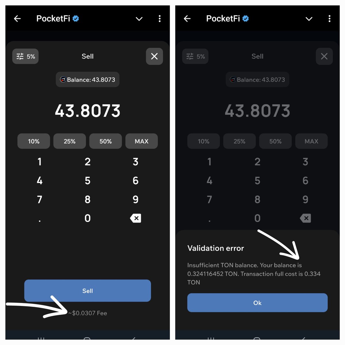 FajrinIsna20428's tweet photo. @pocket_fi Well play mongrel, i bet if i deposit another 0.1 ton it'll say insufficient ton again and you'll take all on 9 june https://t.co/EcNaNyKjse
