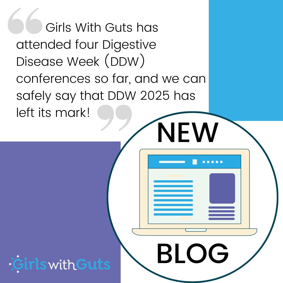 New #Blog!  GWG President, Director of Development, &amp; Secretary attended Digestive Disease Week! The team met with sponsors &amp; other patient advocates &amp; quite literally *scoped* the scene for the latest advances. Check out the blog to learn more:  

girlswithguts.org/blog/digestive…