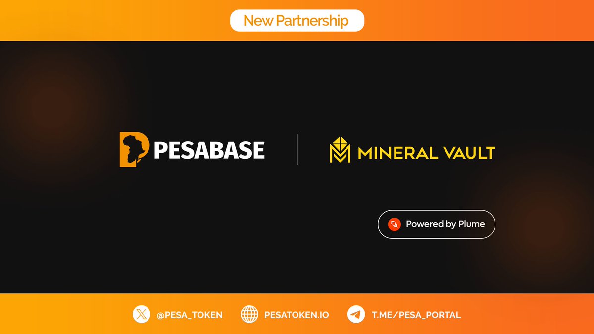 $PESA (@pesa_token) on Twitter photo Being a Neobank in Web3, it will soon become a necessity to tokenize commodities as part of our slate of banking and investment services
With <a href="/MineralVault_/">Mineral Vault</a>, this makes it possible to bridge everyday banking clients from traditional investments, to leveraging their diverse Being a Neobank in Web3, it will soon become a necessity to tokenize commodities as part of our slate of banking and investment services
With <a href="/MineralVault_/">Mineral Vault</a>, this makes it possible to bridge everyday banking clients from traditional investments, to leveraging their diverse