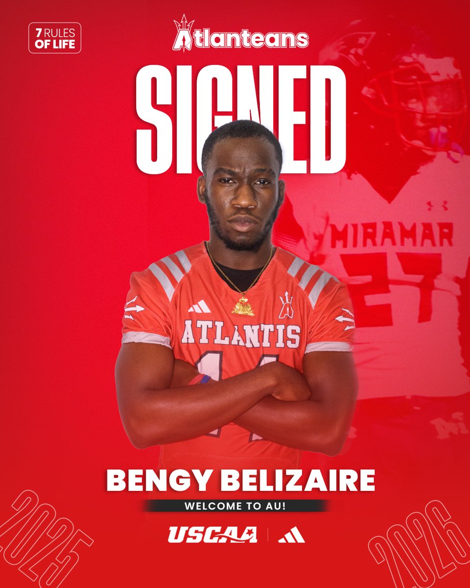 Lockdown incoming. 🔒🏈
Welcome Bengy Belizaire to the Football Team! A standout cornerback (CB) from the STU Boys Varsity squad. Bengy is officially signed under Head Coach Sean Walters. Speed, instincts, and serious coverage. He’s ready to make an impact.
Tridents Up! 🔱