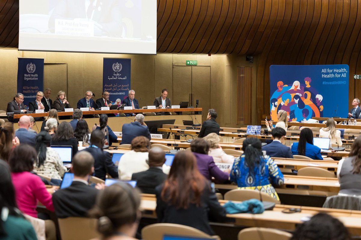 Tedros Adhanom Ghebreyesus (@drtedros) on Twitter photo My big thanks to Cambodia, Gabon, Mongolia, Qatar, Tanzania, @CIFFChild, <a href="/ELMAPhilanthro/">ELMA Philanthropies</a>, <a href="/FondationBotnar/">Fondation Botnar</a>, NipponF_pr and <a href="/novonordiskfond/">Novo Nordisk Foundation</a> for your pledges at the <a href="/WHO/">World Health Organization (WHO)</a> Investment Round at the #WHA78: bit.ly/3SKkiOJ
Your contributions are vital in helping us to get My big thanks to Cambodia, Gabon, Mongolia, Qatar, Tanzania, @CIFFChild, <a href="/ELMAPhilanthro/">ELMA Philanthropies</a>, <a href="/FondationBotnar/">Fondation Botnar</a>, NipponF_pr and <a href="/novonordiskfond/">Novo Nordisk Foundation</a> for your pledges at the <a href="/WHO/">World Health Organization (WHO)</a> Investment Round at the #WHA78: bit.ly/3SKkiOJ
Your contributions are vital in helping us to get