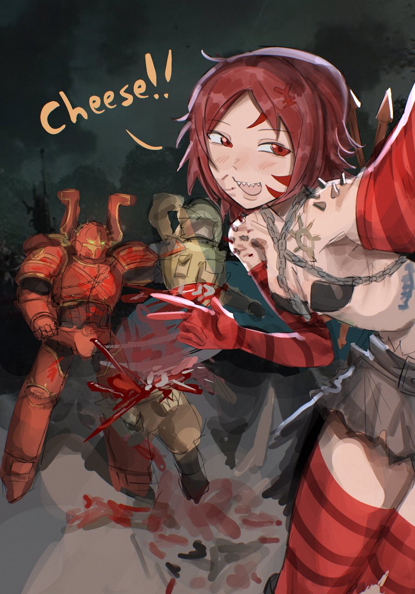 Day With Cultist Chan ✌️ 

#warhammer40k #warhammerfanart
