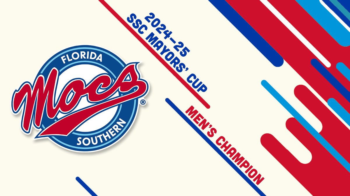 Sunshine State Conference (@d2ssc) on Twitter photo Florida Southern Wins the 2024-25 Sunshine State Conference Menโs Mayorsโ Cup!
Read More/Full Standings: cutt.ly/arcjbIlj
- 16th Menโs Mayors' Cup for <a href="/FSC_Mocs/">Florida Southern Mocs</a>
- First win since 2021-22
๐ดโ๏ธ๐๐ Florida Southern Wins the 2024-25 Sunshine State Conference Menโs Mayorsโ Cup!
Read More/Full Standings: cutt.ly/arcjbIlj
- 16th Menโs Mayors' Cup for <a href="/FSC_Mocs/">Florida Southern Mocs</a>
- First win since 2021-22
๐ดโ๏ธ๐๐