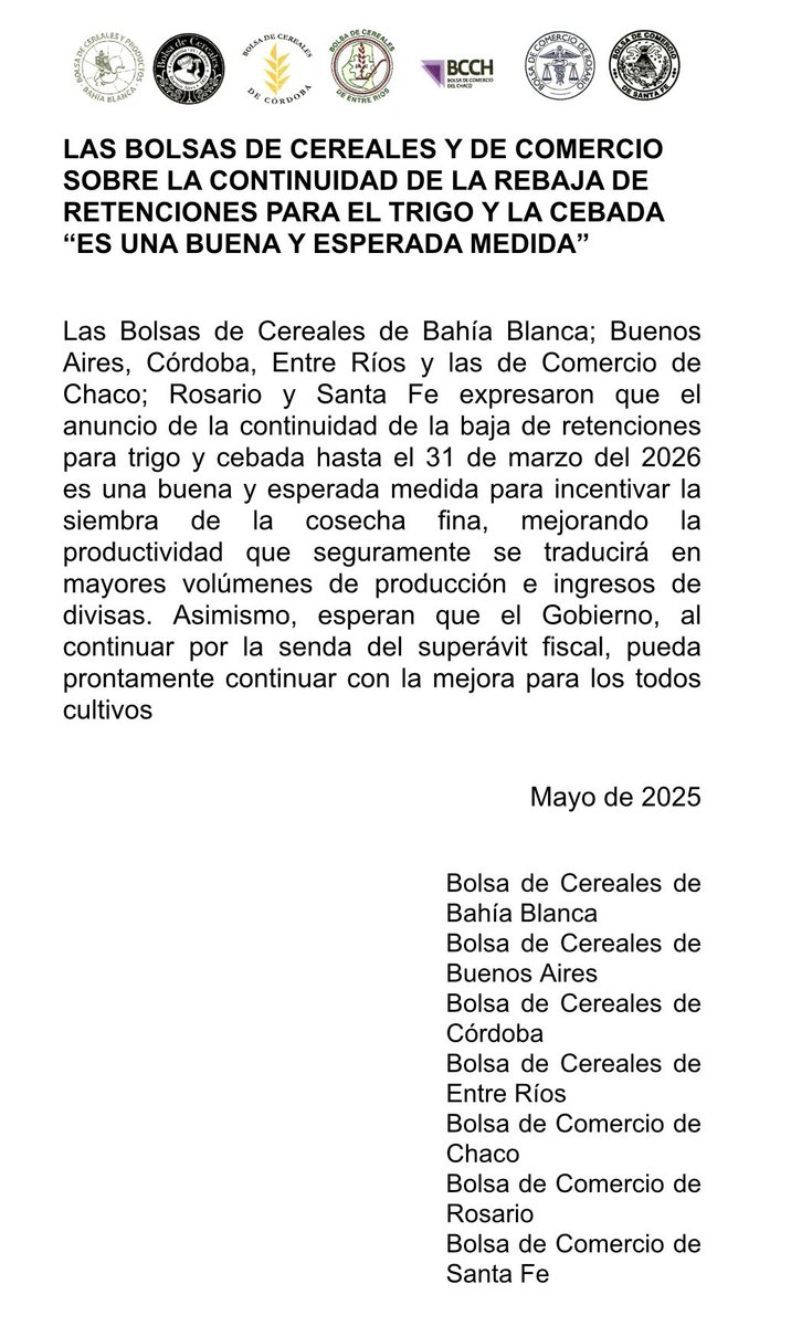 Mayo 2025 - Argentina