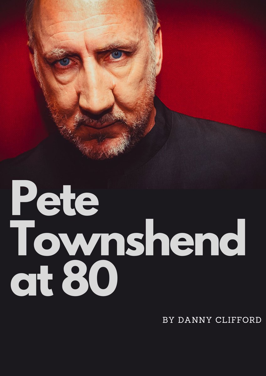 DannyClifford's tweet image. Here is my story about Pete Townshend at 80. Yes, 80 years old. Click on this link to read all about it.
#PeteTownshend #TheWho #Music #RockMusic #MOD #Guitar #Tommy #Band
open.substack.com/pub/dclifford/…