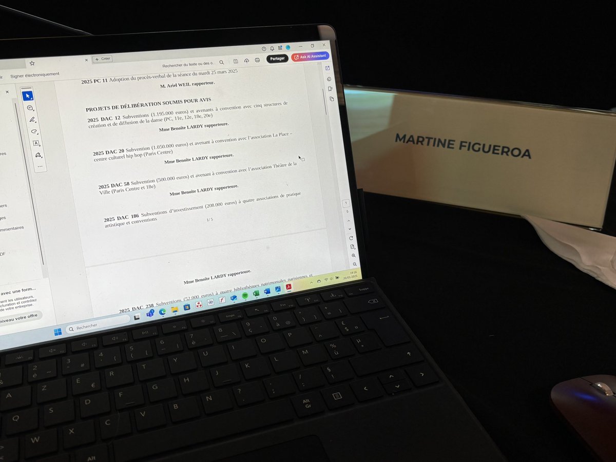 Ce soir conseil de secteur 🚀
Délibérations, voeux,

Début 19h fin 22h05  demain compte rendu sur mon site .↩️
martinefigueroa.fr

Merci aux habitants présents jusqu’au bout 👏👏👏
