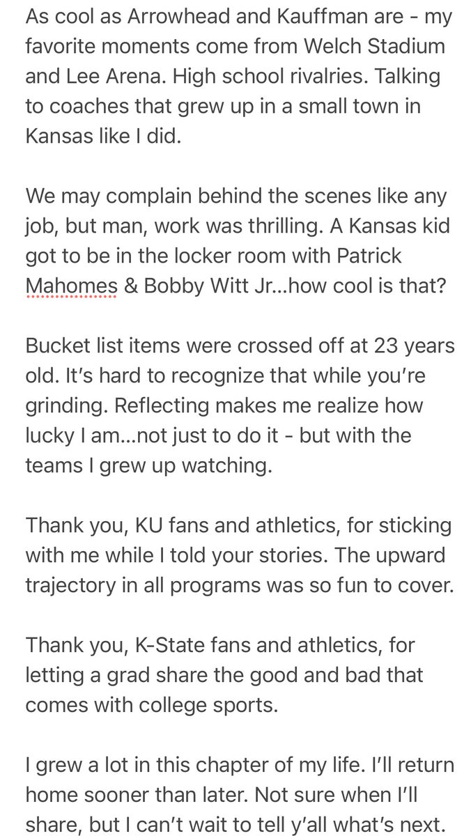 Thank you, Kansas

Until next time👋