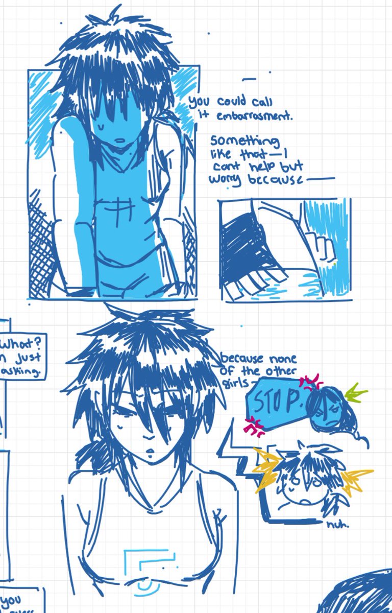 niyanoireee's tweet photo. scars redraw. 

part one !  1 / 2
#obagiyuu https://t.co/5ojYi15Vo8
