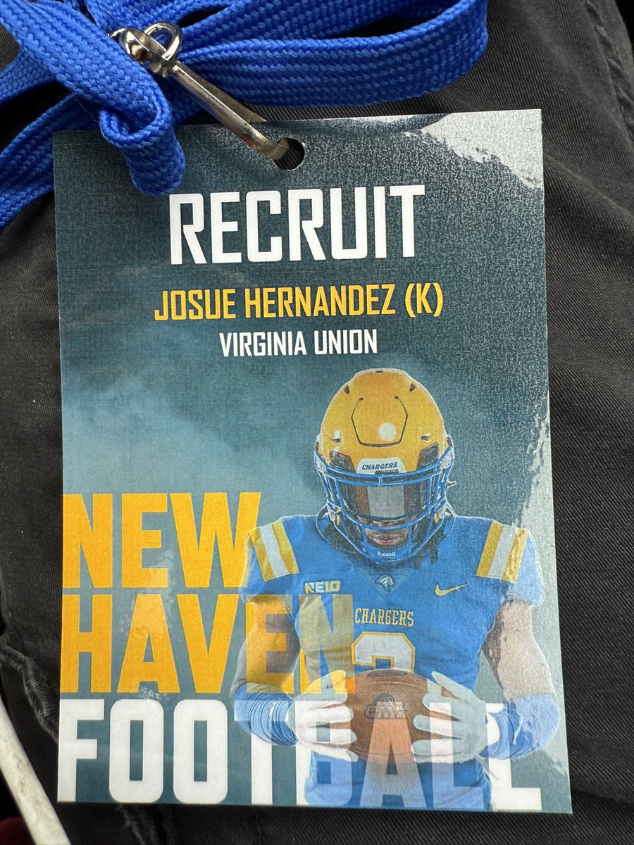 Josue Hernandez (@josue_418) on Twitter photo Had a great visit today at New Haven! Thank you to <a href="/CoachMikeDay/">Michael Day</a> and the rest of the coaching staff for inviting me! Had a great visit today at New Haven! Thank you to <a href="/CoachMikeDay/">Michael Day</a> and the rest of the coaching staff for inviting me!