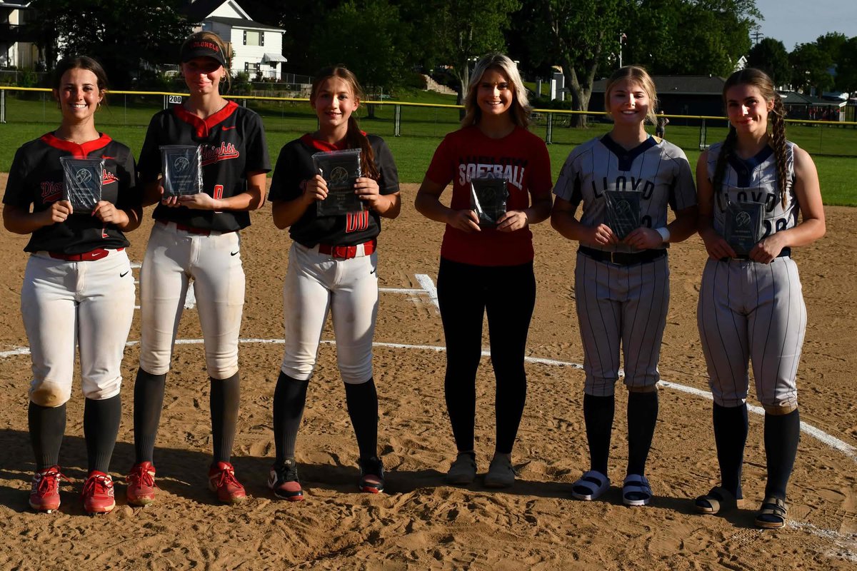 34th District Softball All-Tournament Team, Layla Laudick and Mady Godsey represented the District Runner-Up Juggernauts