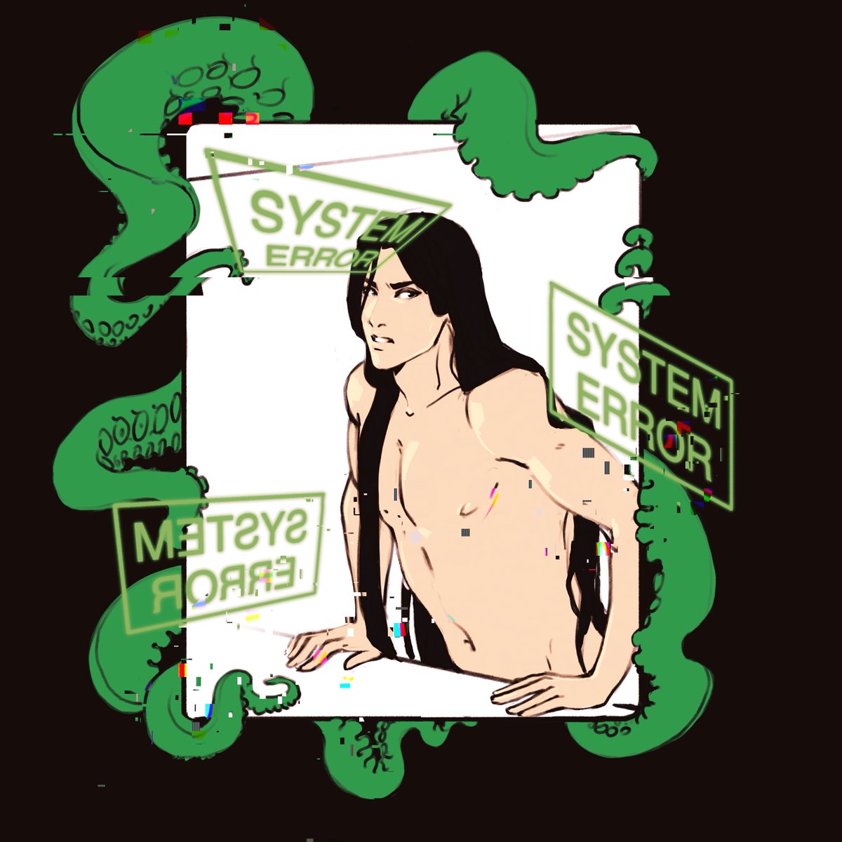 nerioneraso's tweet photo. Back to жиденький #TentacleMay!
13. Eldritch circuitry, what lives in the wires #svsss #shenjiu https://t.co/MUERjH3uj2