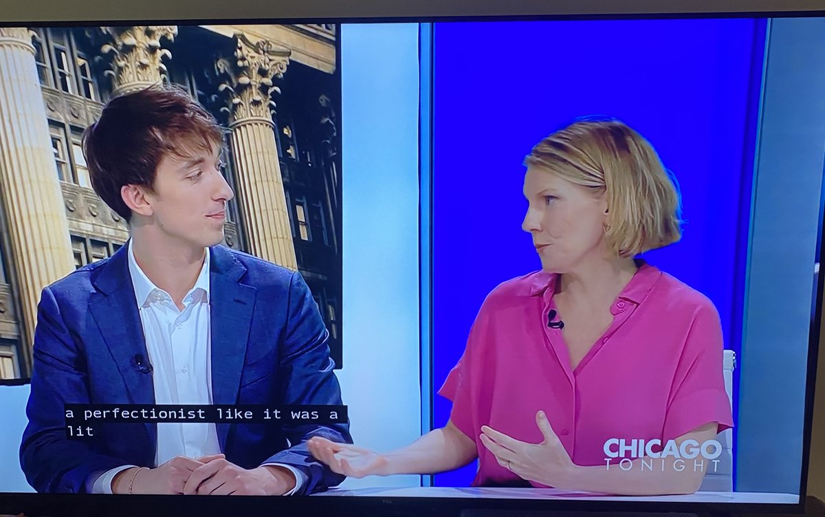 Carrie Shepherd (@cshepherd) on Twitter photo When your <a href="/axios/">Axios</a> readers are awesome and send you this photo of you and <a href="/JakeSheridan_/">Jake Sheridan</a> on <a href="/wttw/">WTTW - Chicago PBS</a> last week When your <a href="/axios/">Axios</a> readers are awesome and send you this photo of you and <a href="/JakeSheridan_/">Jake Sheridan</a> on <a href="/wttw/">WTTW - Chicago PBS</a> last week