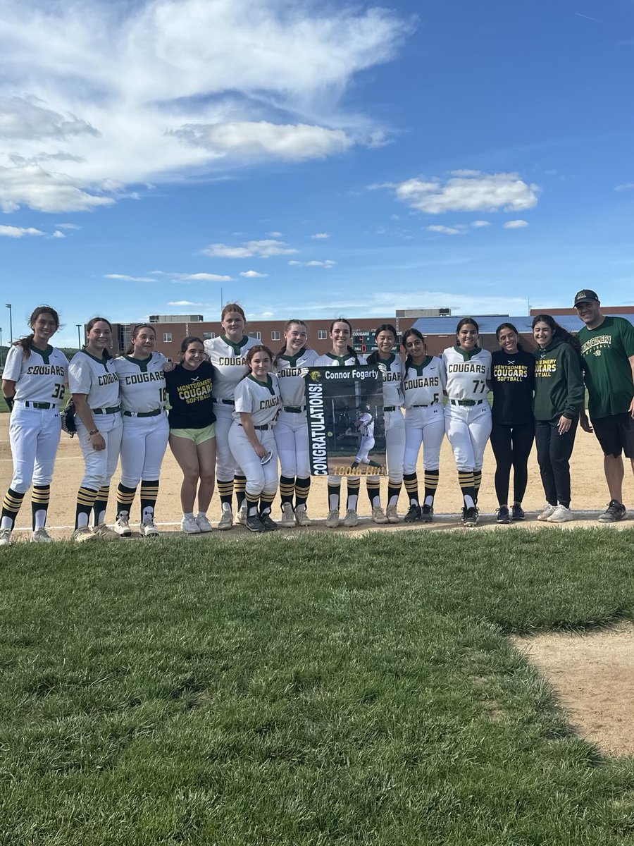 Simeon Pincus (@simeonpincus) on Twitter photo Congrats to Montgomery’s Connor Fogarty, the latest member of the 100-club! #njsoftball <a href="/Montgomery_SB/">Montgomery Softball</a> <a href="/MHSCougarSports/">MHS Athletics</a> Congrats to Montgomery’s Connor Fogarty, the latest member of the 100-club! #njsoftball <a href="/Montgomery_SB/">Montgomery Softball</a> <a href="/MHSCougarSports/">MHS Athletics</a>