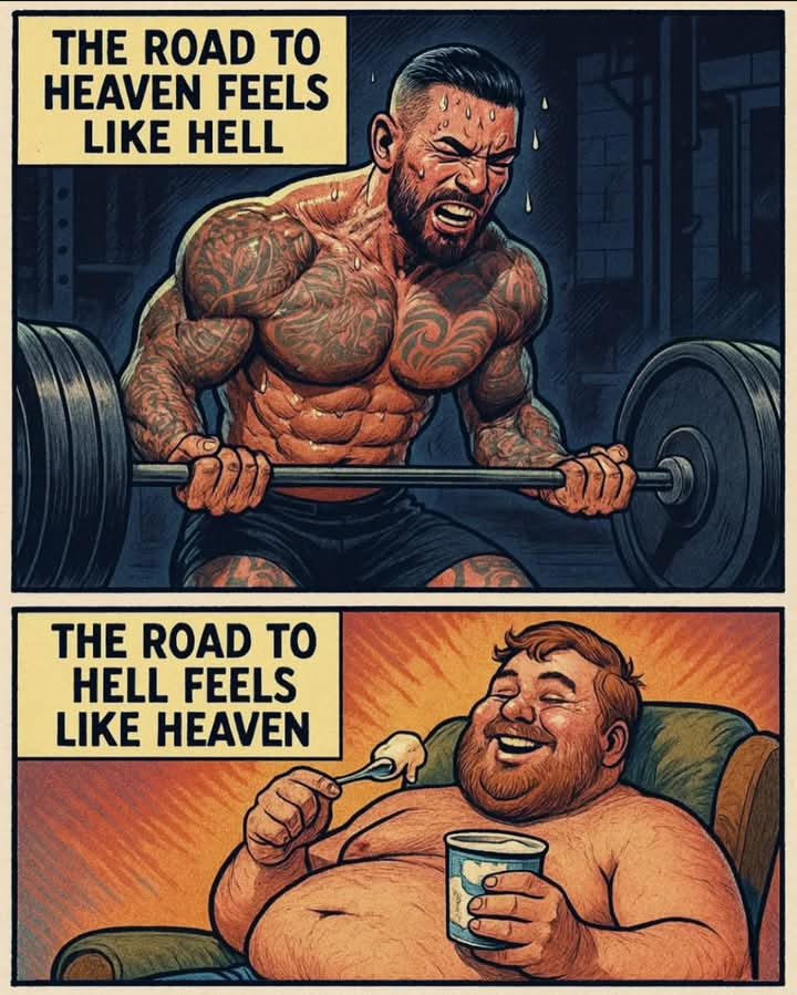 If you think your in heaven now with Good things and good life and no trials just pleasures and you leave a very luxurious life...

you already know in this picture where are you going....