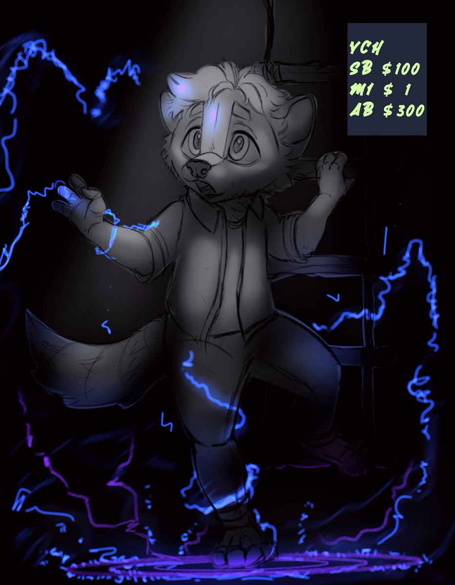 thalison_furry's tweet photo. YCH: New World 🌍✨

Discover a secret passage to an epic adventure in a cave lit up by energy beams! 🚪🔥⚡

Open to all genders and species.

Bids: 
SB $100
MI $1
AB $300

⏰ Auction ends 12 hours after the final bid. If unpaid, it extends to give everyone a fair chance. https://t.co/Iu8eLsOezE