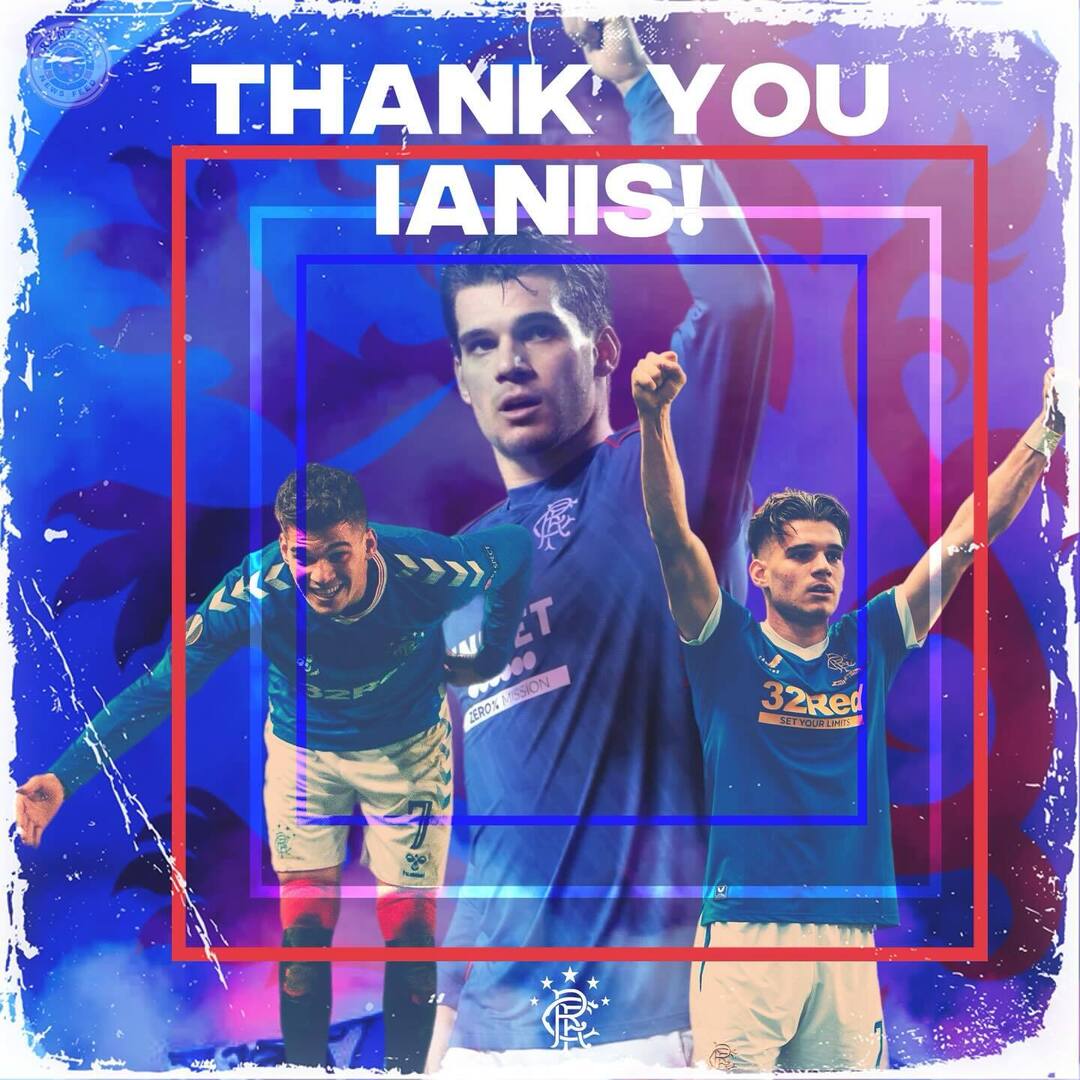 RangersNewsFeed's tweet photo. Ianis Hagi has ended his time at Ibrox after his contract expired. Thanks for the memories @ianishagi and we wish you all the best in future 💙#OnceARanger https://t.co/JuBCpE7NJr https://t.co/KAiK49C703