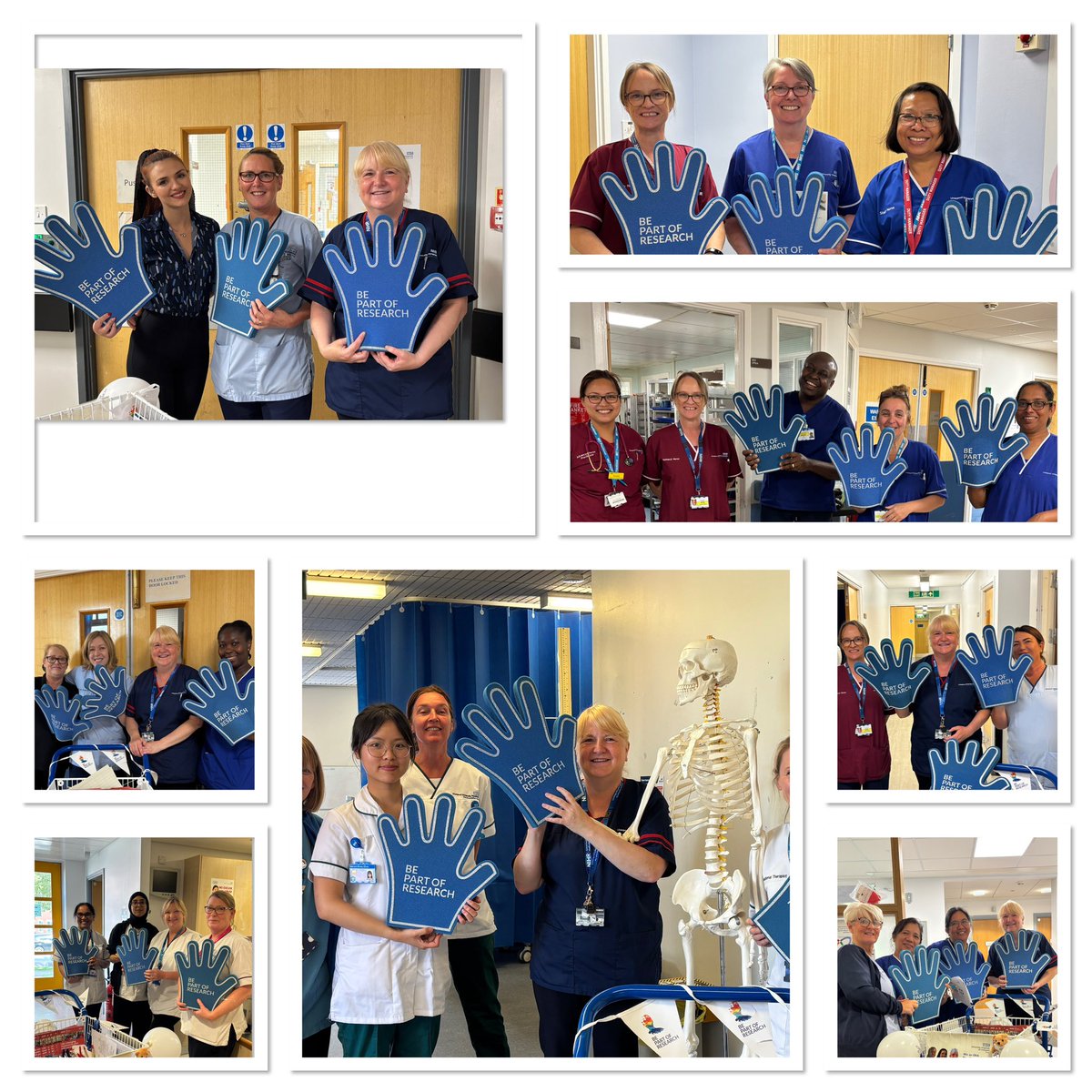 GillNaylor3's tweet photo. Thank you to Broadgreen for welcoming us to their areas today to celebrate International Clinical Trials Day @nhsUHLG @nhsUHLG_RI @anitanasser26 https://t.co/5PuQrdjs1h