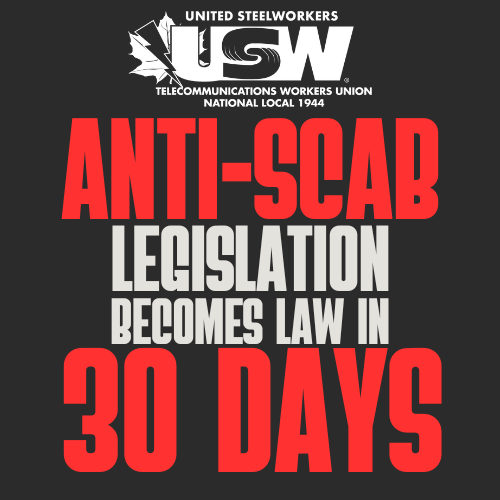 30 days left!📷
Stay up to date with this historic victory here: thetechunion.ca/anti-scab-coun…
#USW #AntiScab #countdown