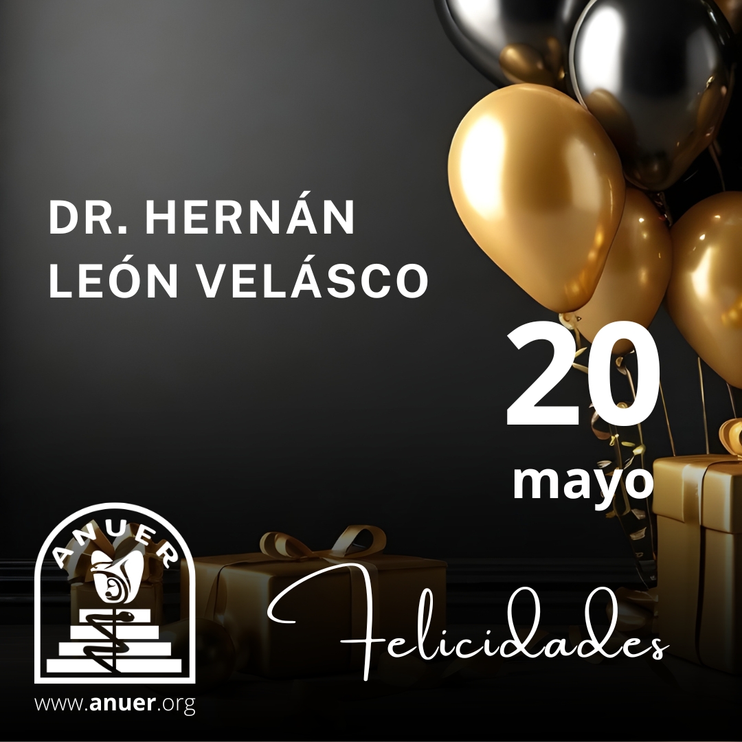 #ANUER les desea un feliz día 🎂 

CUIDA tu salud con médicos
certificados en UROLOGÍA 

👉anuer.org

#Anuer2026 #UrologosEgresadoslaRaza #UrologíaMexicana #CMUN